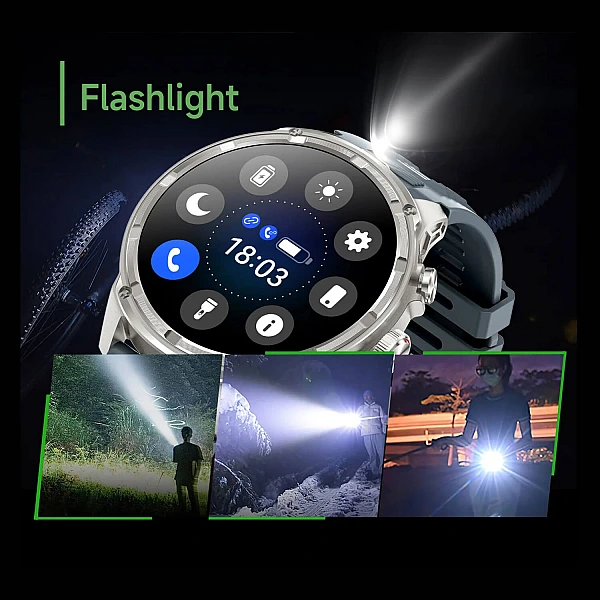 Smartwatch Microwear V99 – Black Steel