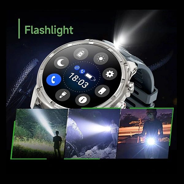 Smartwatch Microwear V99 – Silver Steel