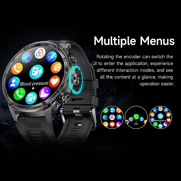 Smartwatch Microwear V99 – Silver Steel