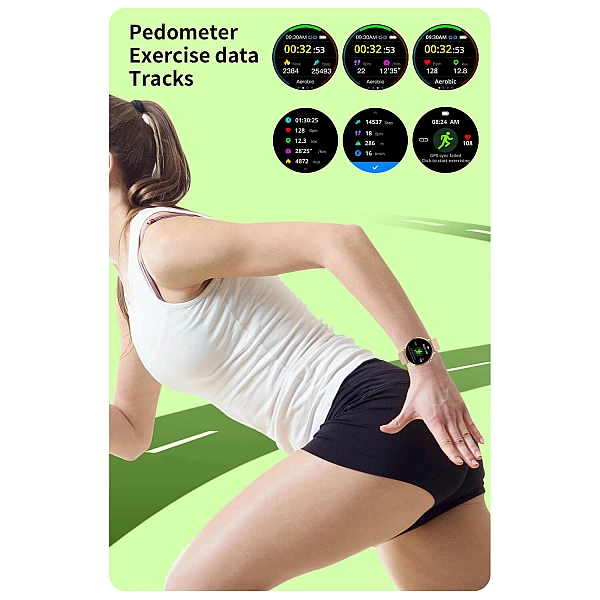 Smartwatch Microwear CY700 – Pink Silicone