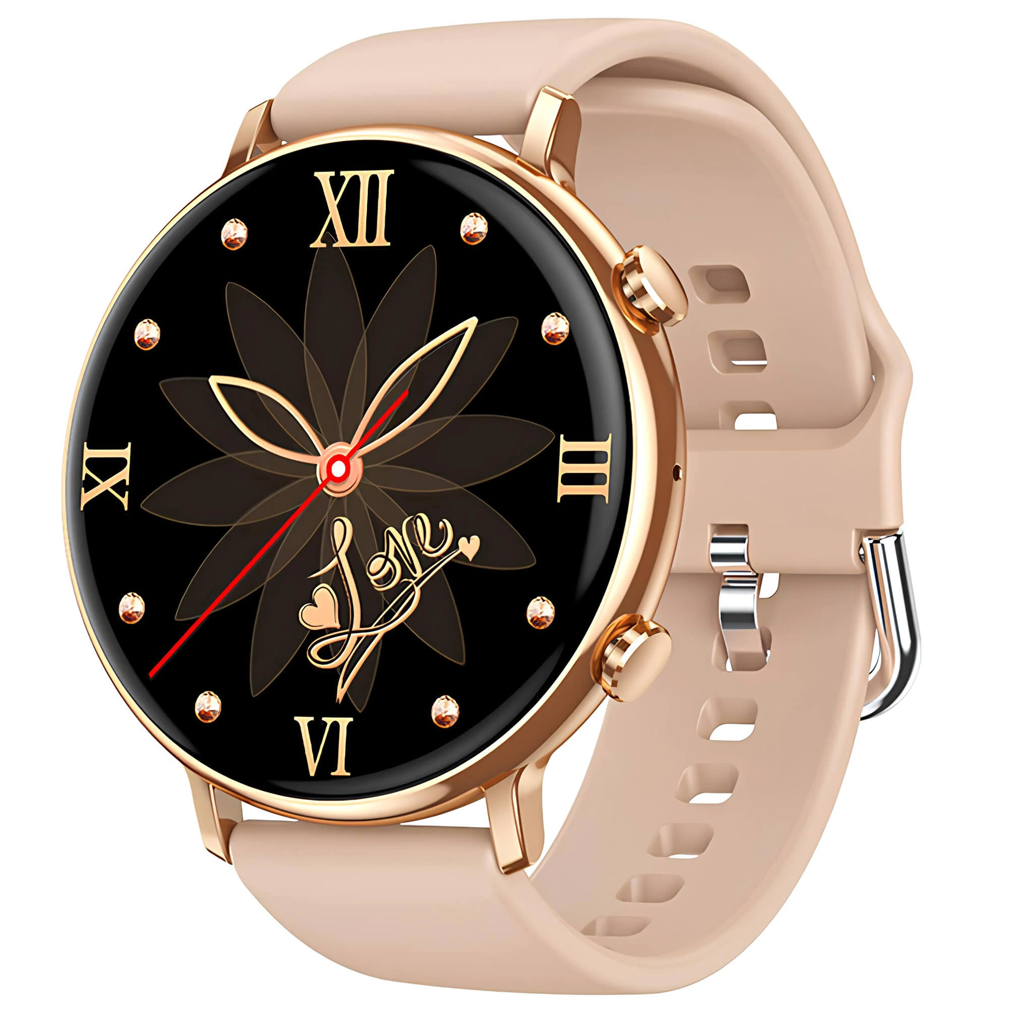 Smartwatch Microwear CY700 – Pink Silicone Smartwatch Microwear CY700 – Pink Silicone