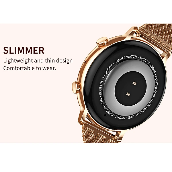 Smartwatch Microwear CY700 - Gold Steel Smartwatch Microwear CY700 - Gold Steel