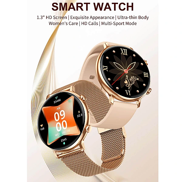 Smartwatch Microwear CY700 – Gold Steel Smartwatch Microwear CY700 – Gold Steel