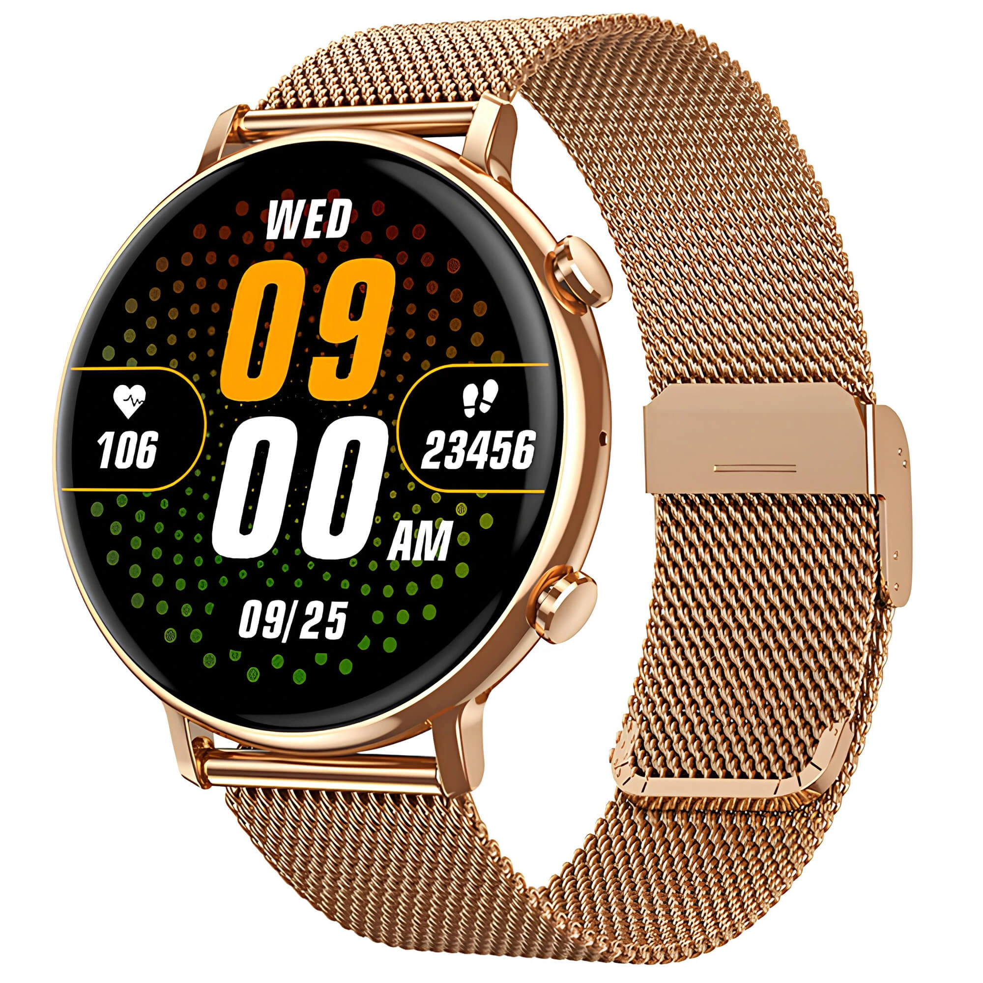 Smartwatch Microwear CY700 – Gold Steel Smartwatch Microwear CY700 – Gold Steel