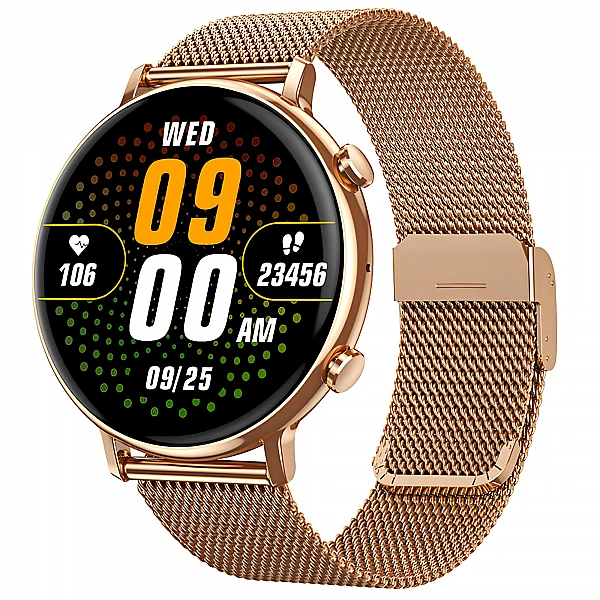 Smartwatch Microwear CY700 – Gold Steel