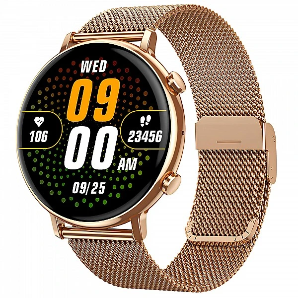 Smartwatch Microwear CY700 – Gold Steel