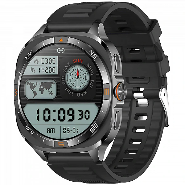 Smartwatch Microwear G400 – Black Silicone