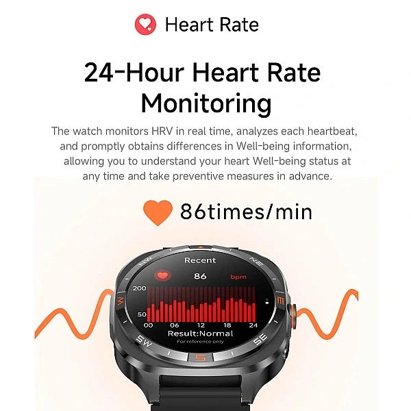 Smartwatch Microwear G400 – Brown Silicone