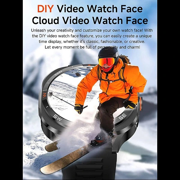 Smartwatch Microwear G400 – Brown Silicone