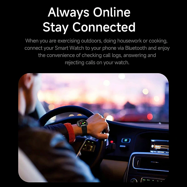 Smartwatch Microwear G400 – Brown Silicone Smartwatch Microwear G400 – Brown Silicone