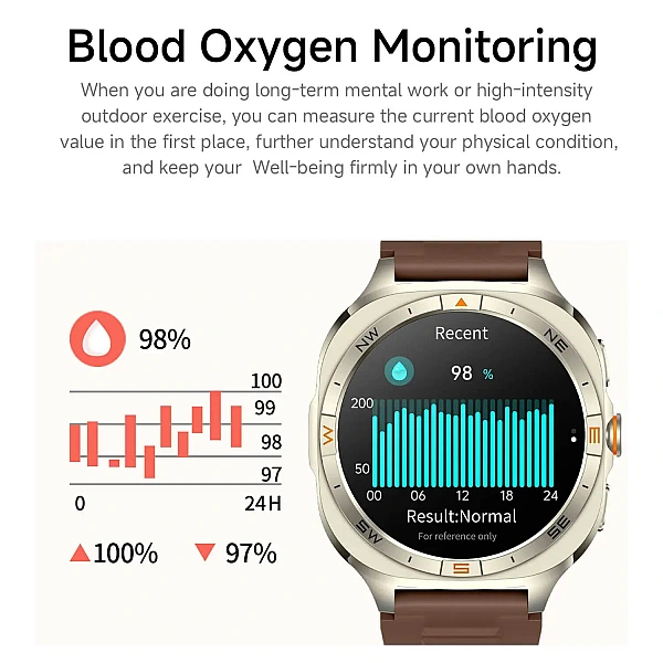Smartwatch Microwear G400 – Orange Silicone Smartwatch Microwear G400 – Orange Silicone
