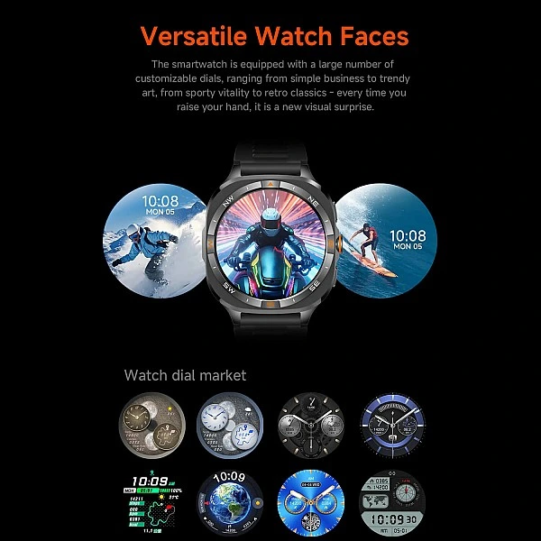 Smartwatch Microwear G400 – Orange Silicone