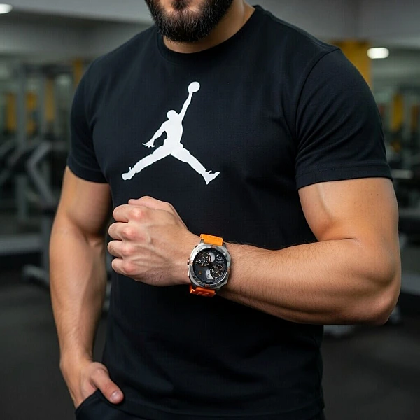 Smartwatch Microwear G400 – Orange Silicone Smartwatch Microwear G400 – Orange Silicone