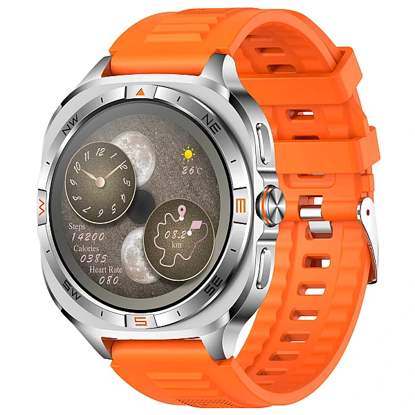 Smartwatch Microwear G400 – Orange Silicone