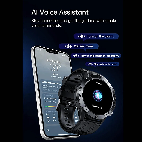 Smartwatch Microwear C29 - Black Smartwatch Microwear C29 - Black