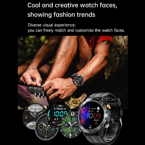 Smartwatch Microwear C29 - Black Smartwatch Microwear C29 - Black