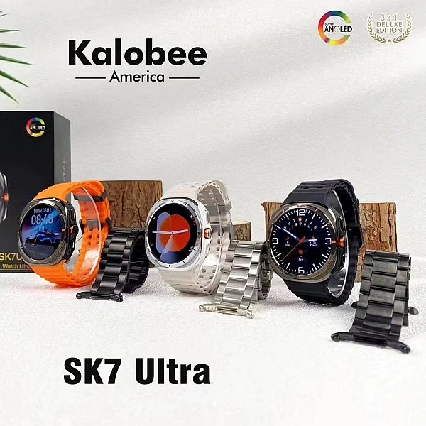 Smartwatch Kalobee SK7 Ultra - Silver Smartwatch Kalobee SK7 Ultra - Silver
