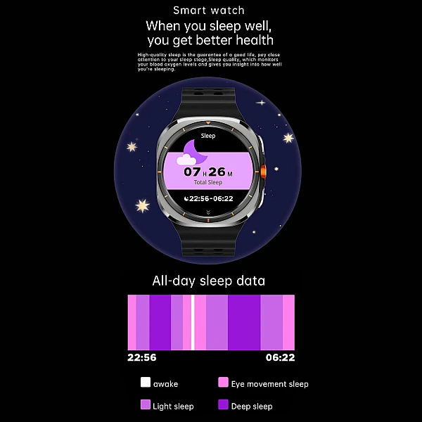 Smartwatch Kalobee SK7 Ultra  - Silver