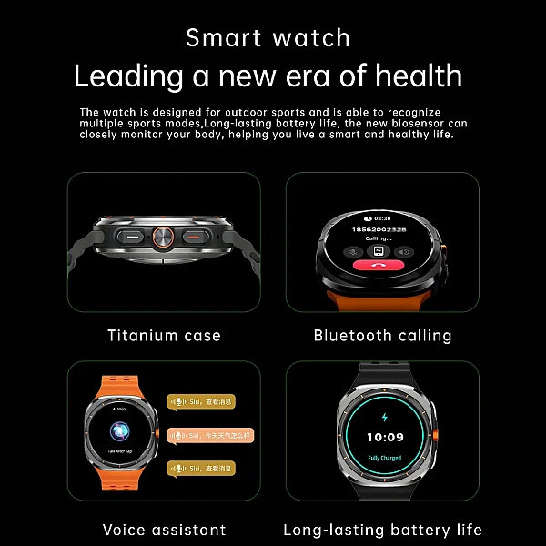 Smartwatch Kalobee SK7 Ultra - Silver Smartwatch Kalobee SK7 Ultra - Silver