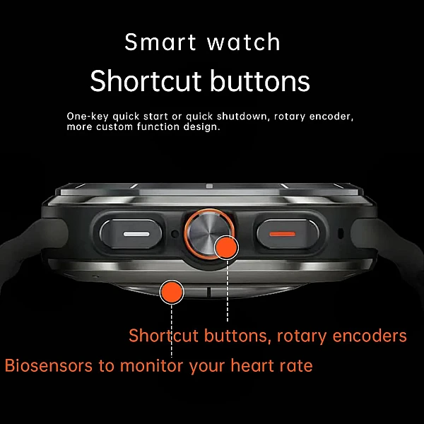 Smartwatch Kalobee SK7 Ultra - Silver Smartwatch Kalobee SK7 Ultra - Silver