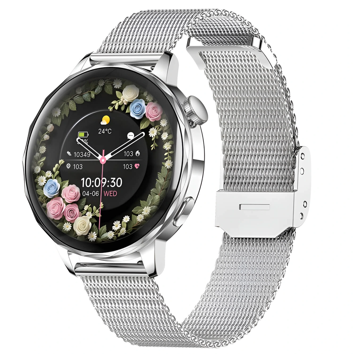 Smartwatch Microwear I220 – Silver Steel Smartwatch Microwear I220 – Silver Steel