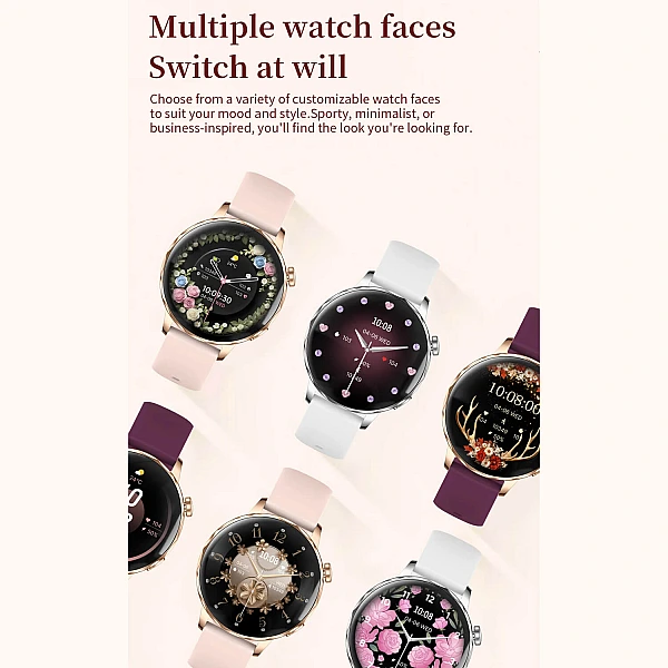 Smartwatch Microwear I220 – Gold Steel