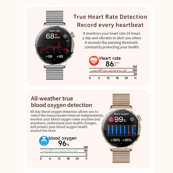 Smartwatch Microwear I220 – Gold Steel Smartwatch Microwear I220 – Gold Steel