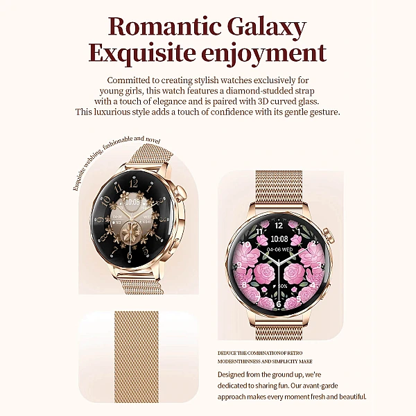 Smartwatch Microwear I220 – Gold Steel Smartwatch Microwear I220 – Gold Steel