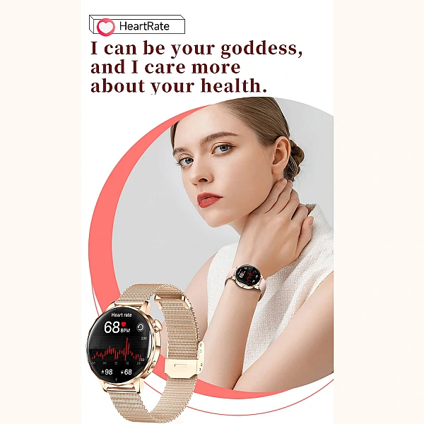 Smartwatch Microwear I220 – Gold Steel Smartwatch Microwear I220 – Gold Steel