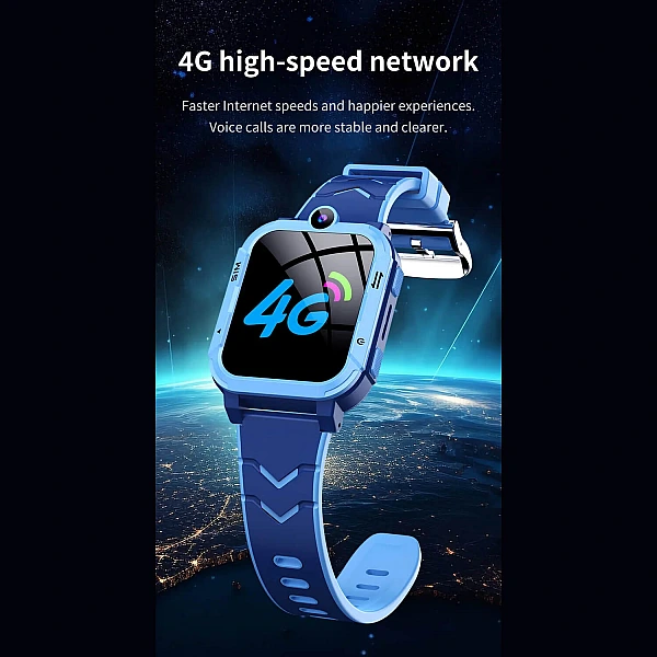 Smartwatch Microwear Y86 4G GPS WIFI Blue Silicone