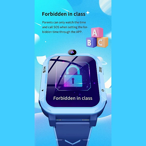 Smartwatch Microwear Y86 4G GPS WIFI Blue Silicone