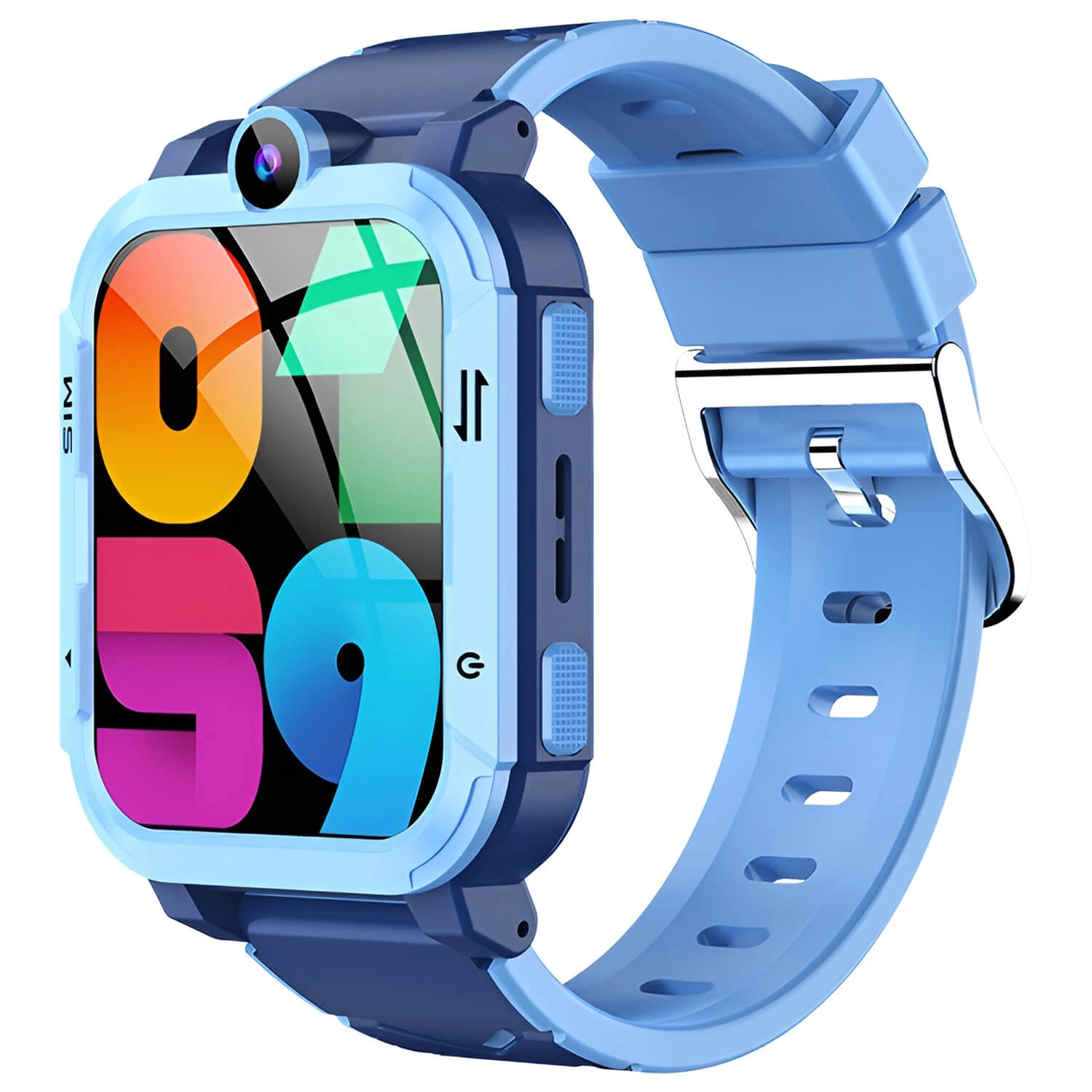 Smartwatch Microwear Y86 4G GPS WLAN - Blue Silicone Smartwatch Microwear Y86 4G GPS WLAN - Blue Silicone