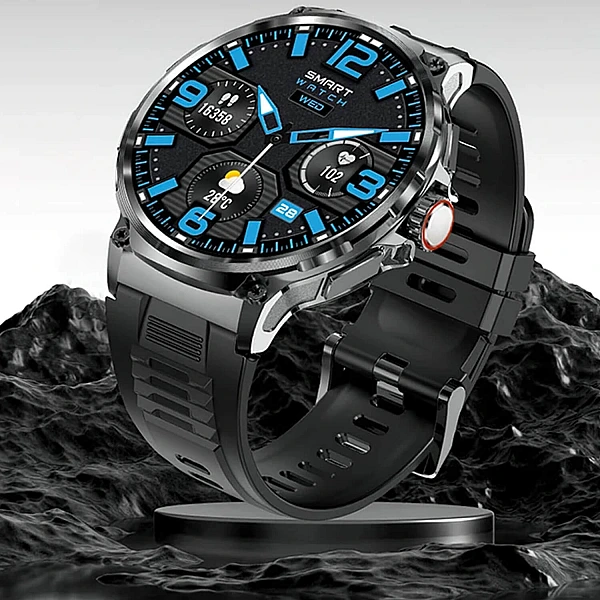 Smartwatch Microwear V69 - Black Silicone Smartwatch Microwear V69 - Black Silicone