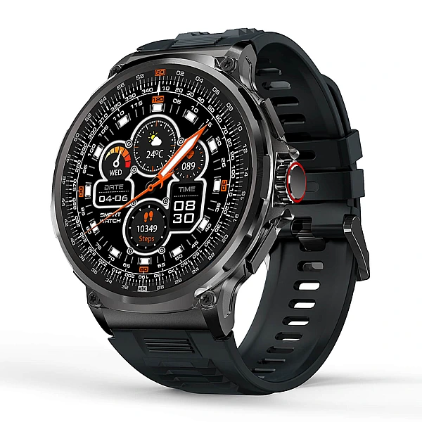 Smartwatch Microwear V69 - Black Silicone Smartwatch Microwear V69 - Black Silicone