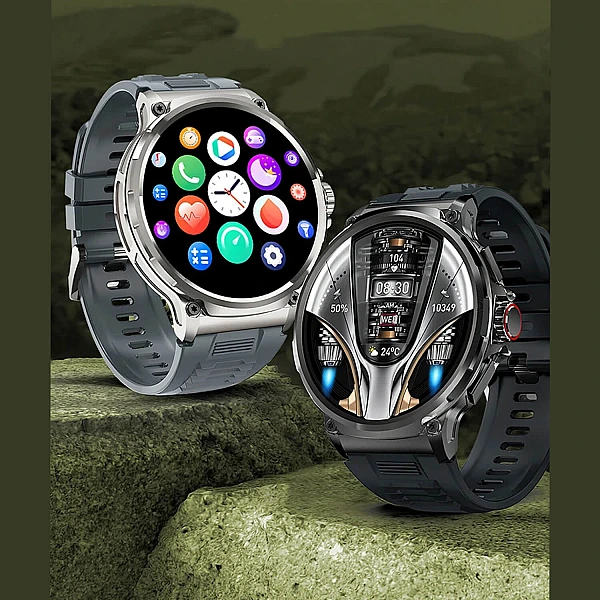 Smartwatch Microwear V69 - Grey Silicone Smartwatch Microwear V69 - Grey Silicone