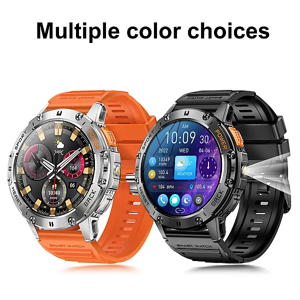 Smartwatch Microwear K65- Orange Silicone Smartwatch Microwear K65- Orange Silicone