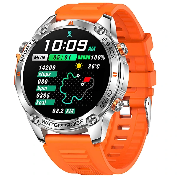Smartwatch Microwear G100 GPS - Orange