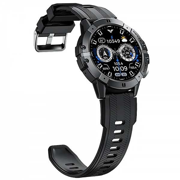 Smartwatch Microwear K65 – Black Silicone Smartwatch Microwear K65 – Black Silicone