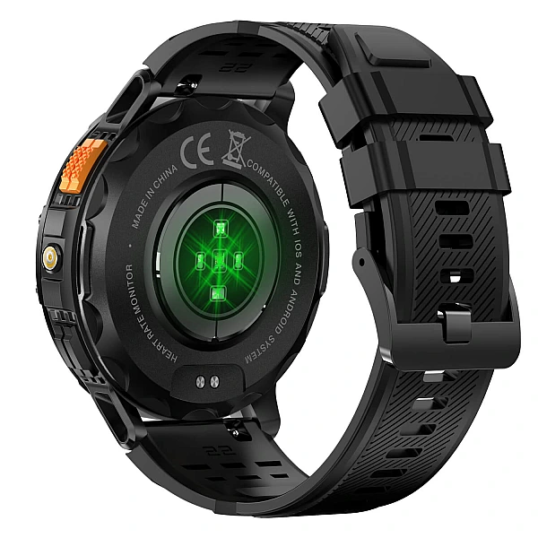 Smartwatch Microwear K65 – Black Silicone Smartwatch Microwear K65 – Black Silicone