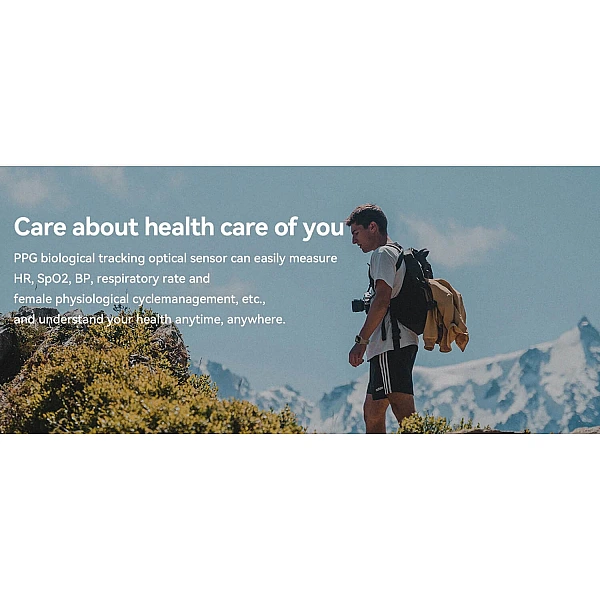 Smartwatch Sanvnet MK66 – Khaki Silicone