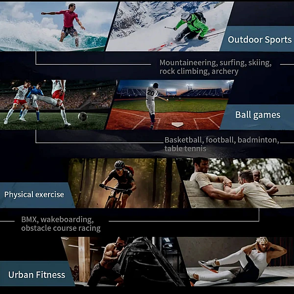 Smartwatch Microwear HT33 – Blue Camo Silicone