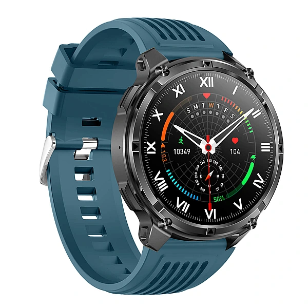 Smartwatch Microwear HT33 – Blue Silicone
