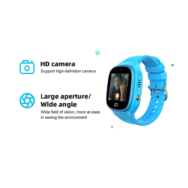 Smartwatch Microwear D05 2G GPS WIFI – Blue Silicone
