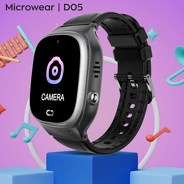 Smartwatch Microwear D05 2G GPS WIFI – Black Silicone Smartwatch Microwear D05 2G GPS WIFI – Black Silicone