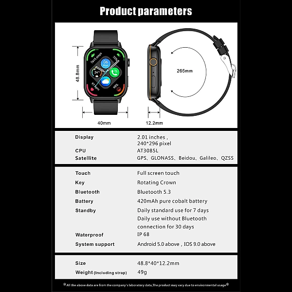Smartwatch Microwear QX17 - Gold Silicone Smartwatch Microwear QX17 - Gold Silicone