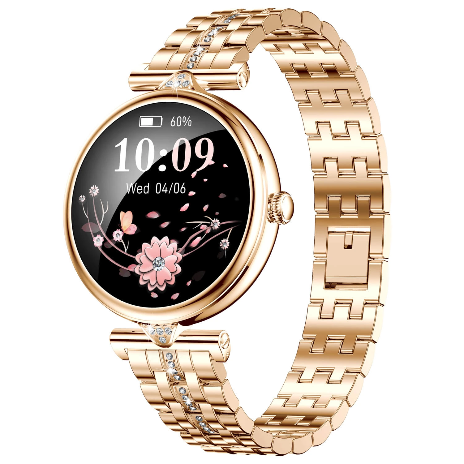 Smartwatch Microwear AK73 – Gold Diamond Steel Smartwatch Microwear AK73 – Gold Diamond Steel