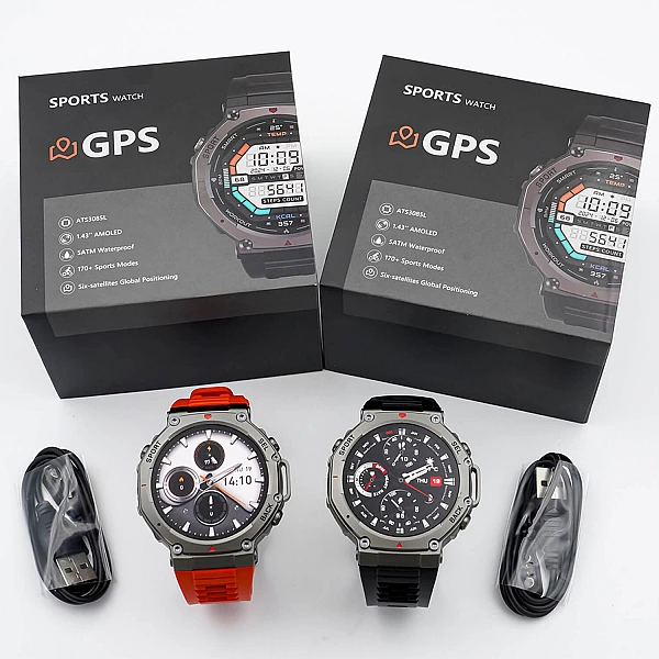 Smartwatch Microwear DM58 GPS – Red KeramikSilicone Smartwatch Microwear DM58 GPS – Red KeramikSilicone