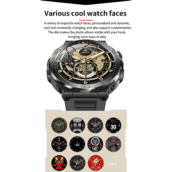 Smartwatch Microwear MK68 – Beige Silicone Smartwatch Microwear MK68 – Beige Silicone