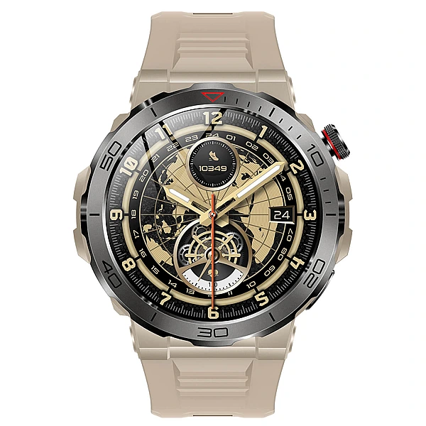 Smartwatch Microwear MK68 – Beige Silicone Smartwatch Microwear MK68 – Beige Silicone