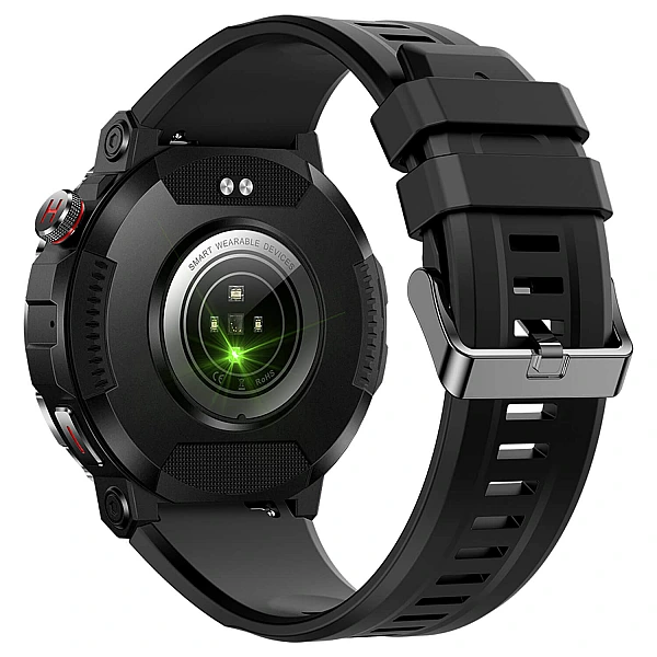 Smartwatch Microwear MK68 - Army Green Silicone Smartwatch Microwear MK68 - Army Green Silicone